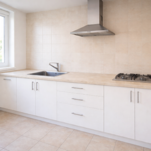 Empty Kitchen Deep Cleaning