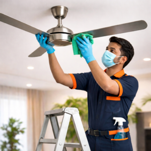 Celling Fan cleaning