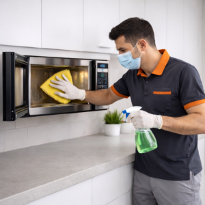 Microwave Oven Deep Cleaning
