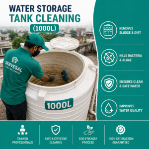 Water Storage Tank Cleaning (1000L)